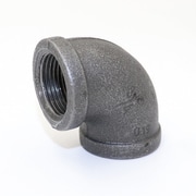 FLOBAL エルボ BL-08-黒 1" 00922795