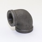 FLOBAL 径違いエルボ BRL-1004-黒 1"1/4x1/2 00922814