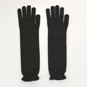 丸和ケミカル ロング下履き手袋 黒 1262