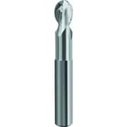 GUHRING アルミ用2枚刃ボールエンドミル レギュラー 無処理 5mm 6916
