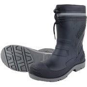 喜多 長靴 TPE踏貫き防止セーフティブーツ ショート丈 ブラック M 24.5~25.0cm KR7480-BK-M