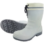 喜多 長靴 TPE踏貫き防止セーフティブーツ ショート丈 グレー L 25.5~26.0cm KR7480-GRY-L