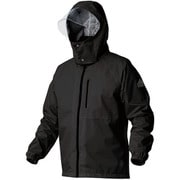 喜多 ブレスライトレインウェア 透湿合羽 ブラック 3L(XL) NO2940-BK-3L