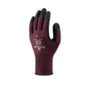 SHOWA 作業手袋 No323TuffxAir ワインレッド Mサイズ NO323-MR