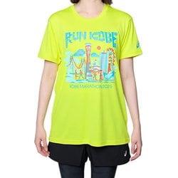 神戸マラソン2025リミテッドTシャツ1 ユニセックス ランニングウェア シャツ Citron（750） Lサイズ 2013A612