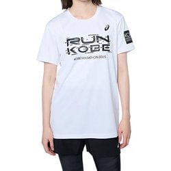 神戸マラソン2025リミテッドTシャツ2 ユニセックス ランニングウェア シャツ Brilliant White（100） XLサイズ 2013A613