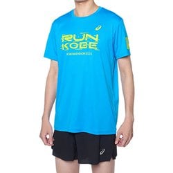 神戸マラソン2025リミテッドTシャツ2 ユニセックス ランニングウェア シャツ Blue（400） Sサイズ 2013A613