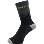 神戸マラソン2025リミテッドクルーソックス ユニセックス ランニングウェア ソックス Performance Black(001) Mサイズ 3013B405