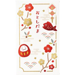 限定 金箔お年玉 ぽち袋 和風 ノ-6842