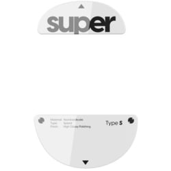 Proシリーズ JV-X用 マウスソール Superglide Type-S JV-X White PJVXSGSW