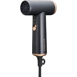 Mira Jet Dryer（ミラ ジェット ドライヤー） 小型 BLDCブラシレスモーター採用 海外対応 スムースブラック BDR-01-BK