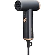 Mira Jet Dryer（ミラ ジェット ドライヤー） 小型 BLDCブラシレスモーター採用 海外対応 スムースブラック BDR-01-BK