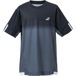 クラブショートスリーブシャツジュニア ジュニア テニス 半袖シャツ ブラック 150サイズ BJG4340C