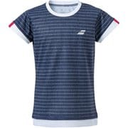 クラブショートスリーブシャツジュニア ジュニア テニス 半袖シャツ ネイビー 140サイズ BJG4341C