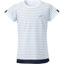 クラブショートスリーブシャツジュニア ジュニア テニス 半袖シャツ ホワイト 140サイズ BJG4341C