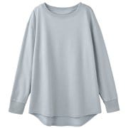 【秋冬限定】コンフォートタッチクルーネック長袖 レディース リカバリーウェア 長袖 ミント 8670