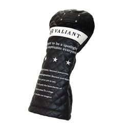 VALIANT カジュアルコレクションヘッドカバー DR用 BLACK VAC-001HC