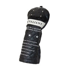 VALIANT カジュアルコレクションヘッドカバー FW用 BLACK VAC-001HC