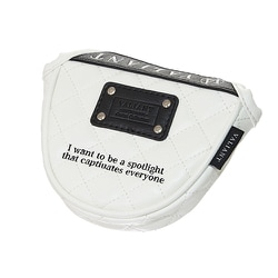 VALIANT カジュアルコレクションヘッドカバー PT用(マレット型) WHITE VAC-001HC