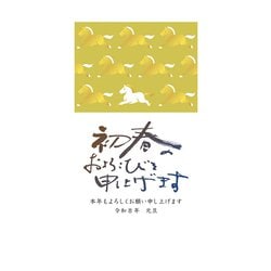 2026年 お年玉付き 年賀はがき 金箔 3枚入 No.10 D10