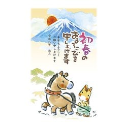 2026年 お年玉付き 年賀はがき 富士山 3枚入 No.11 FU11