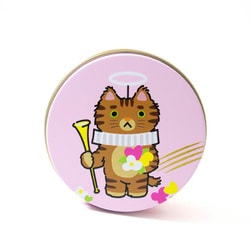 CACAOCAT缶 ミックス 3個入 PINK チャトラ