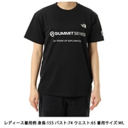 サミット25thドライドットクルー レディース カットソー ブラック(K) WMサイズ NT62520SC