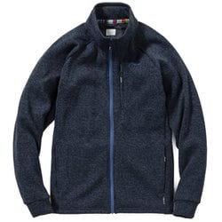 マウンテンライオンジャケット メンズ フリース HEATHERGRAY NAVY（PH9565） Sサイズ POM24KT50