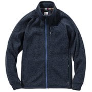 マウンテンライオンジャケット メンズ フリース HEATHERGRAY NAVY(PH9565) XLサイズ POM24KT50