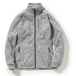 マウンテンライオンジャケット レディース フリース HEATHER GRAY（PH9501） Sサイズ POW24KT70