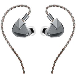 S12 Ultra 14.8mm大型平面駆動型ドライバー搭載 カナル型 イヤホン ガンメタグレー LET021