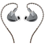 S12 Ultra 14.8mm大型平面駆動型ドライバー搭載 カナル型 イヤホン ガンメタグレー LET021