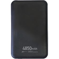 マグネットワイヤレス充電対応 準固体モバイルバッテリー 4850mAh ブラック MB-SS4850MG BK