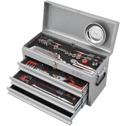 KTC 2026SKセール 66点組 9.5sq.ラチェットコンビネーションレンチ採用 スタンダード工具セット シルバー SK36626XS