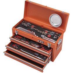 KTC 2026SKセール 66点組 9.5sq.スタンダード工具セット オレンジ（限定色） SK36626XCRA