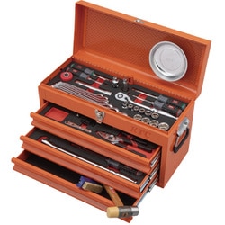 KTC 2026SKセール 60点組 12.7sq.スタンダード工具セット オレンジ（限定色） SK46026XCR