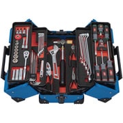 KTC 2026SKセール 56点組 9.5sq.自動車整備 両開きメタルケース工具セット スカイブルー(限定色) SK35626WZSBL