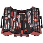 KTC 2026SKセール 52点組 12.7sq.大型車 重機 農機メンテナンス 両開きメタルケース工具セット レッド SK45226WZR