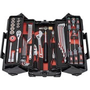 KTC 2026SKセール 52点組 12.7sq.大型車 重機 農機メンテナンス 両開きメタルケース工具セット ブラック SK45226WZGBK