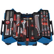 KTC 2026SKセール 52点組 12.7sq.大型車 重機 農機メンテナンス 両開きメタルケース工具セット スカイブルー(限定色) SK45226WZSBL