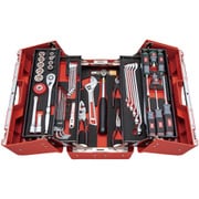 KTC 2026SKセール 52点組 12.7sq.大型車 重機 農機メンテナンス 両開き樹脂ケース工具セット レッド SK45226P