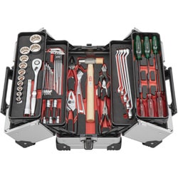 KTC 2026SKセール 51点組 12.7sq.両開きメタルケース一般産業向け工具セット シルバー SK45126WZSM