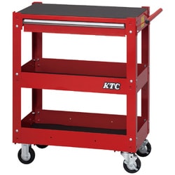 SKX2613ST5 [KTC 2026SKセール ワゴン 3段1引出し レッド お客様組立品]