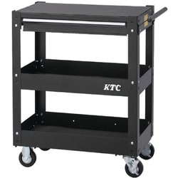 SKX2613FBST2 [KTC 2026SKセール ワゴン 3段1引出し フラットブラック（限定色） お客様組立品]