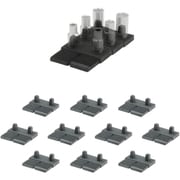 ステルスマウント Drawer Hive ツールキャビネット用1/4(差込角6.35mm)ソケットホルダー(10個入り) DHSP-1/4-SK-10