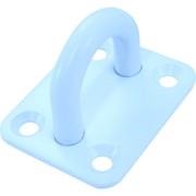 DAIDOHANT アイプレート マットホワイト/鉄 6mm(HA-815) (A)40×(B)35×(C)17mm 10104239