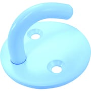 DAIDOHANT オープンラウンドアイ マットホワイト/鉄 5mm(HA-855) (A)33×(B)14×(C)8mm 10104279