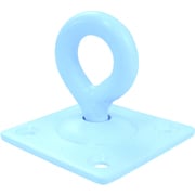 DAIDOHANT 回転アイプレート マットホワイト/鉄 6mm(HA-867) (A)40×(B)40×(C)39×(D)18mm 10104291