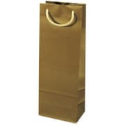 紙袋 手提げ袋 スリム 130×90×360 金 10P 50-6931