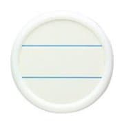 丸型名札 大 両用 白 NF-15-W